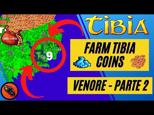 🚨COMO FARMAR TIBIA COINS LOW LEVEL EM VENORE - PARTE 2