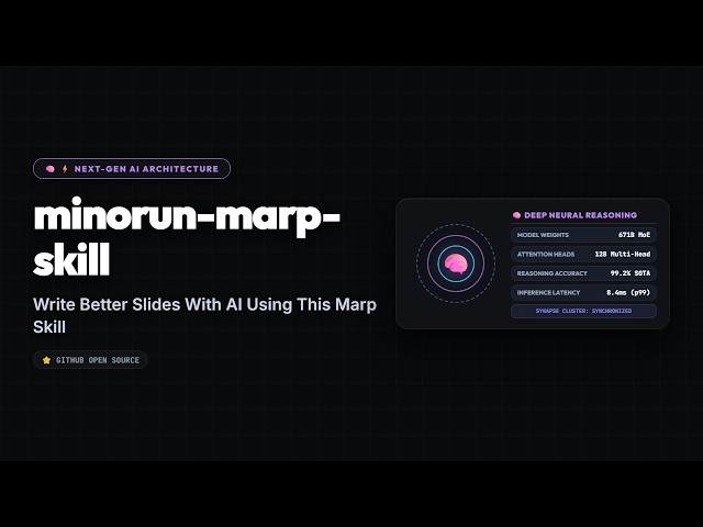Write Better Slides With AI Using This Marp Skill 🎯