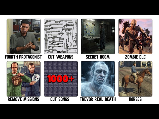 Every Removed Feature in GTA 5 Explained