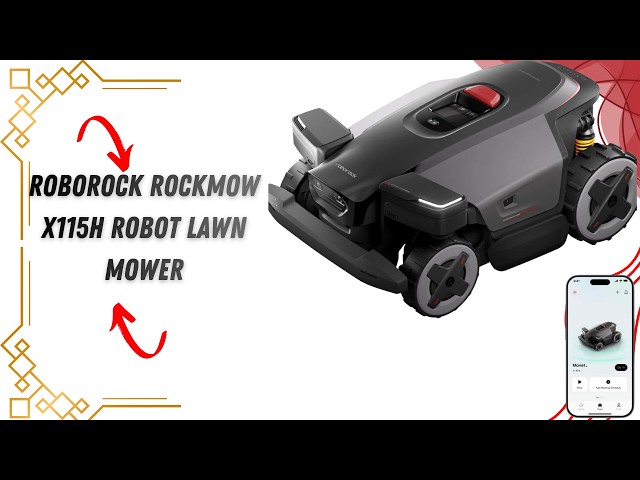 Could This Replace Your Lawn Mower? — roborock RockMow X115H Robot Lawn Mower— Review