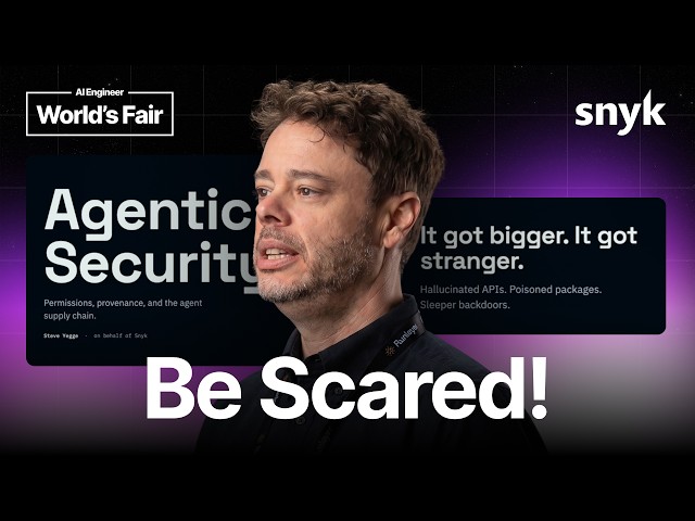 Agentic Security: Permissions, Provenance, and the Agent Supply Chain — Steve Yegge, Gas Town