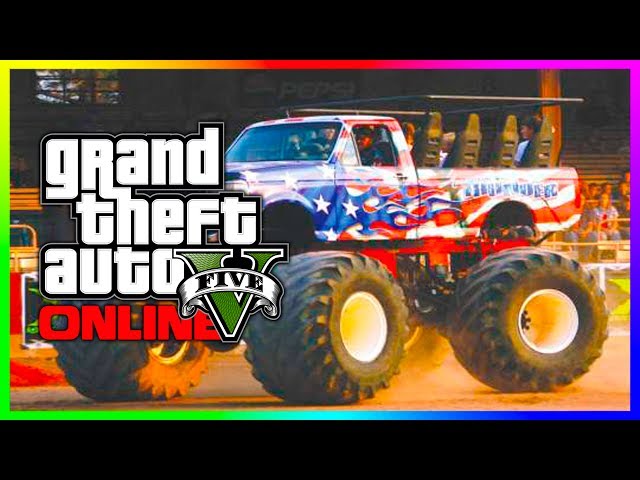 GTA 5 "Independence Day Special" - Monster Truck, Fireworks & More! (GTA 5 DLC)