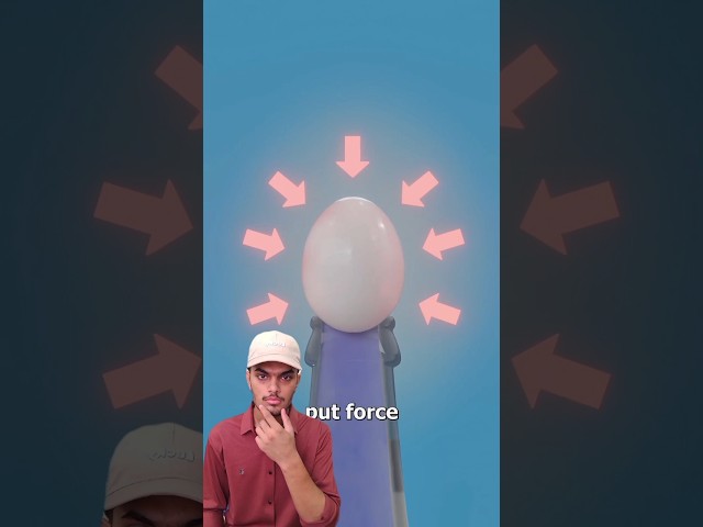 I Tested Zack D. Egg in a Bottle Hack! 🥚 #shorts