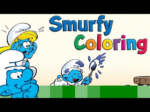 Play with The Smurfs: Smurfy Coloring • Smrkci