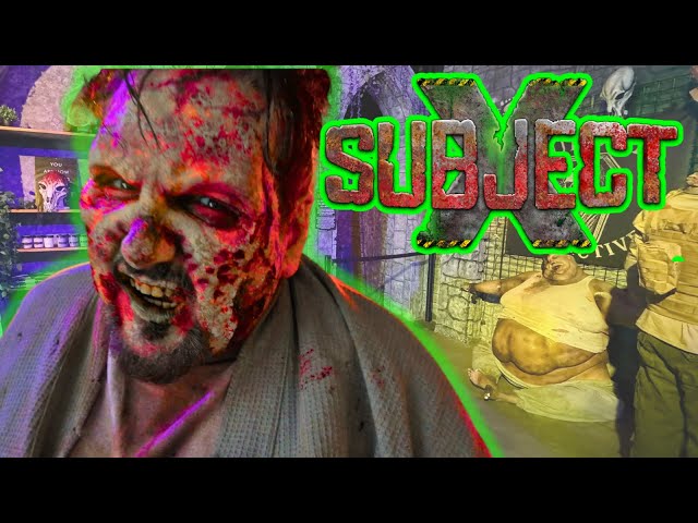 Subject X 2026 was TERRIFYING! Zombie Survival Haunted Attraction at Eulogy Collective!