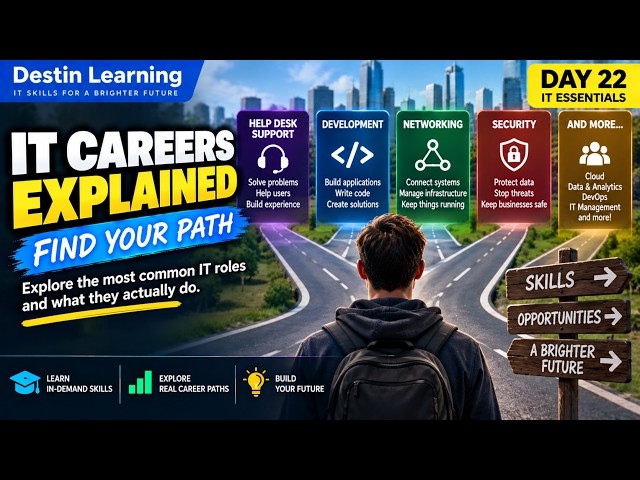 IT Careers Explained: Which Tech Career Is Right for You?