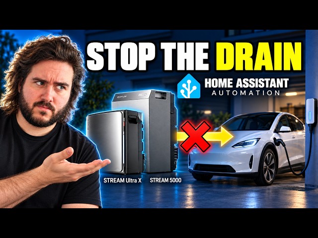 EcoFlow STREAM 5000: Stop Your EV Draining the Battery | Home Assistant