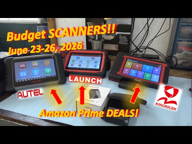 Budget Bidirectional SCANNERS!! (Autel-Launch-Kingbolen...Amazon DEALS: June 23-26, 2026)