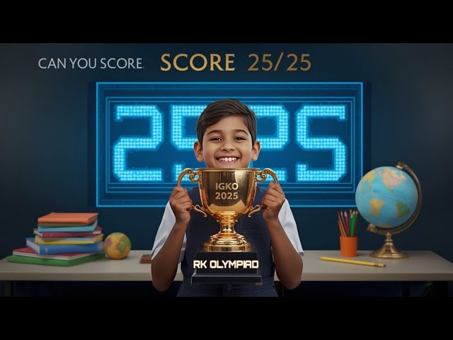 Can You Score 25/25? 🤔 | Class 2 GK Olympiad Quiz (Set A) | IGKO Preparation | Rohit Kanojiya