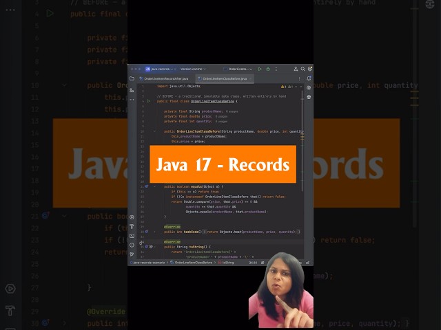 Java 17 - Record