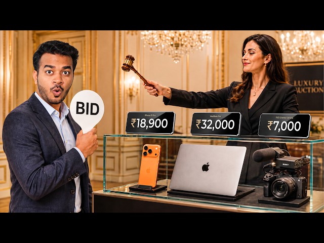 I Bought Products from Auction!