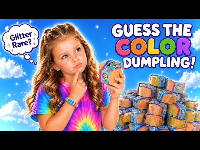 ￼GUESS the COLOR DUMPLING!! 🌈❓🤔 #viral #trend #trending #funny #video #viralvideo #fyp #lol #comedy 