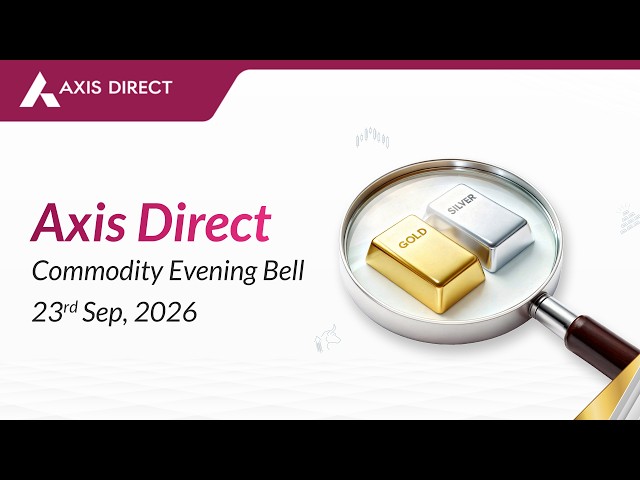 Gold Pressured by Hawkish Fed Signals - Commodities Evening Bell 23rd September 2026
