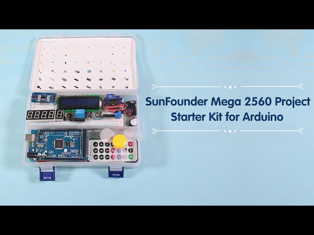SunFounder Mega 2560 Project Starter Kit for Arduino