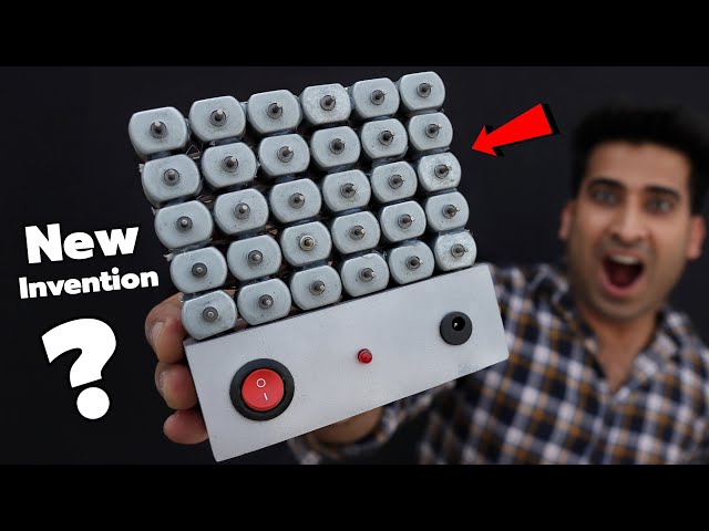 30 DC Motor जोड़ कर बनाया Bluetooth Speaker का बाप || Top New Invention