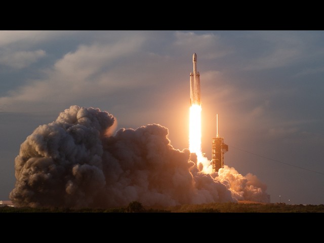 RAW TRACKING FOOTAGE! SpaceX's Falcon Heavy launches the Roman Space Telescope