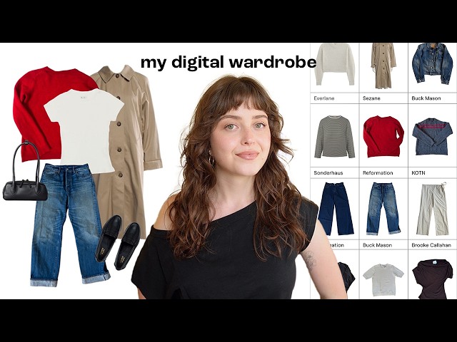 I digitized my closet to make getting dressed easier