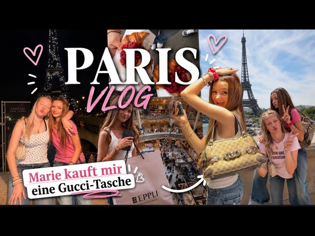 Paris vlog - Marie is buying me a Gucci bag 😱