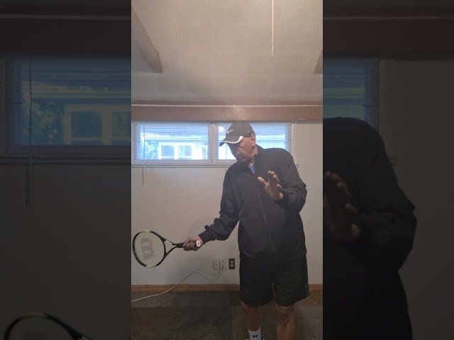 Beginner Tennis Player Power and Footwork!  Get Ready to Rock! #tennislesson #tennislessons #madlife