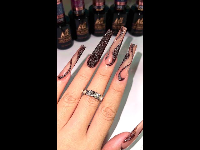 Classy & Flashy Nail Art Tutorial - Summer 2022 Nail Design