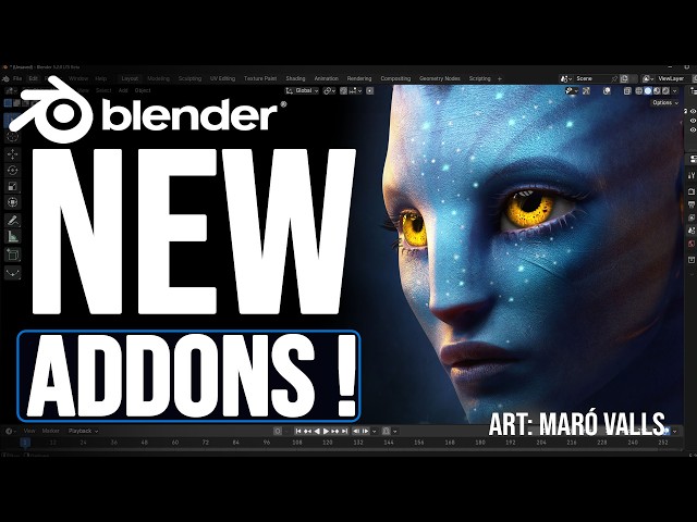 New Blender Addons You Probably Shouldn't Miss!
