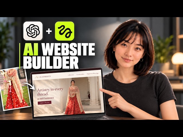 Turning Messy Product Photos into a Luxury Website (ChatGPT Astra + Higgsfield)