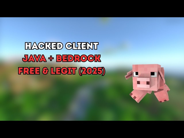 Minecraft Hacked Client (ALL VERSIONS)  [JAVA + BEDROCK]