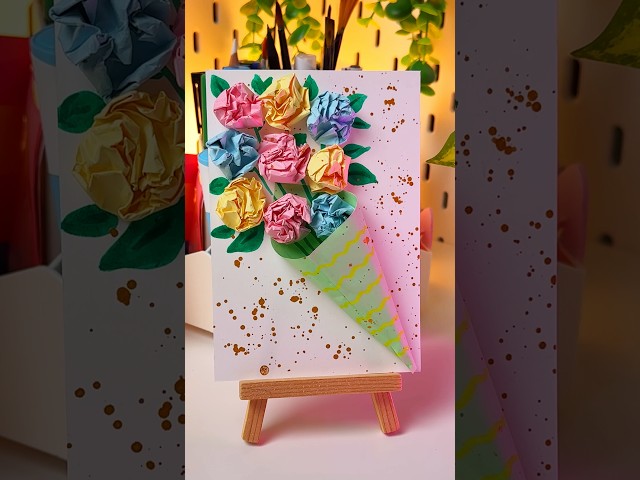 Cute Gift Idea 💐 DIY #shorts #handmade #giftidea