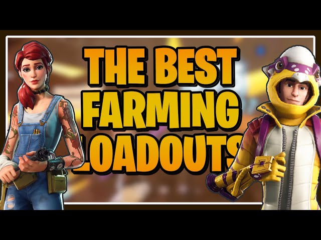 2026 APPROVED: The BEST Farming Hero Loadouts in Fortnite Save the World!