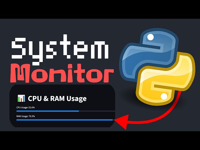 Build a Real-Time CPU & RAM Monitor with Python (psutil + Streamlit)