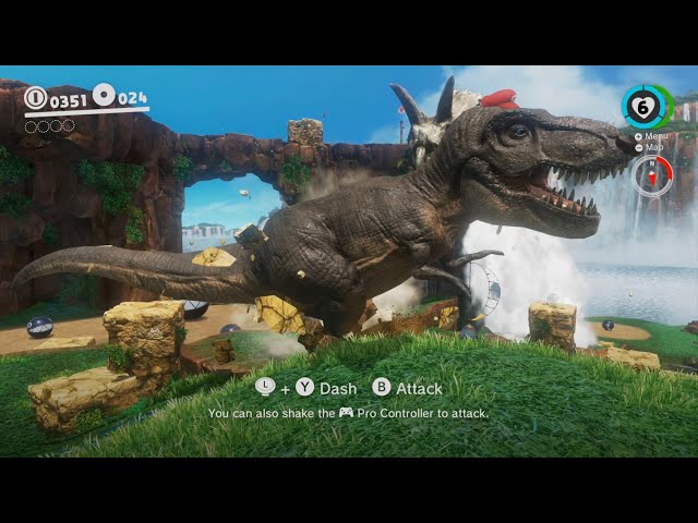 Fossil Falls is a Prehistoric Playground! Super Mario Odyssey #supermarioodyssey #nintendoswitch2 