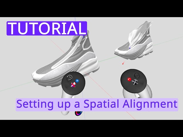 Setting up a Spatial Alignment | Gravity Sketch tutorial