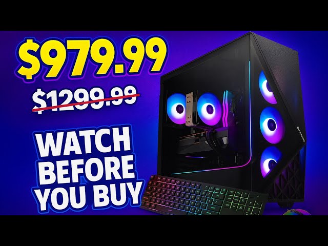 iBUYPOWER Slate Gaming PC RTX 5060 In Depth Review - Best Buy Sale