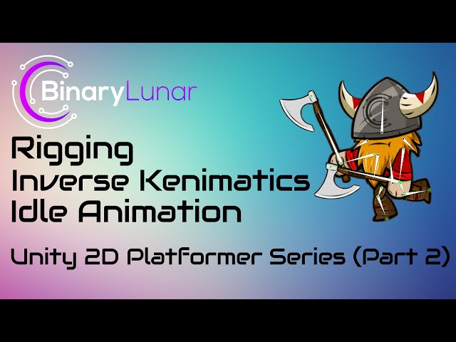 Rigging + IK + Idle Animation in Unity (2D Platformer Tutorial Part2)
