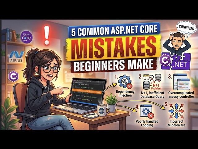 How to Avoid 5 Common ASP.NET Core Mistakes Beginners Make