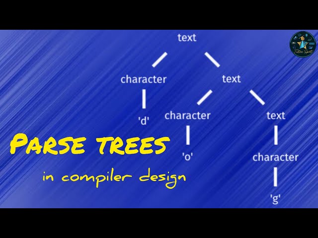 Parse Trees in compiler design #cse #education #tutorial #compilerdesign #education