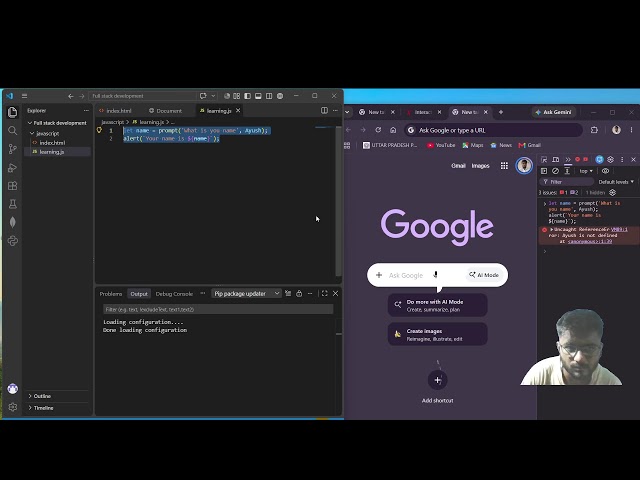 Day two of becoming full stack developer (2/100)