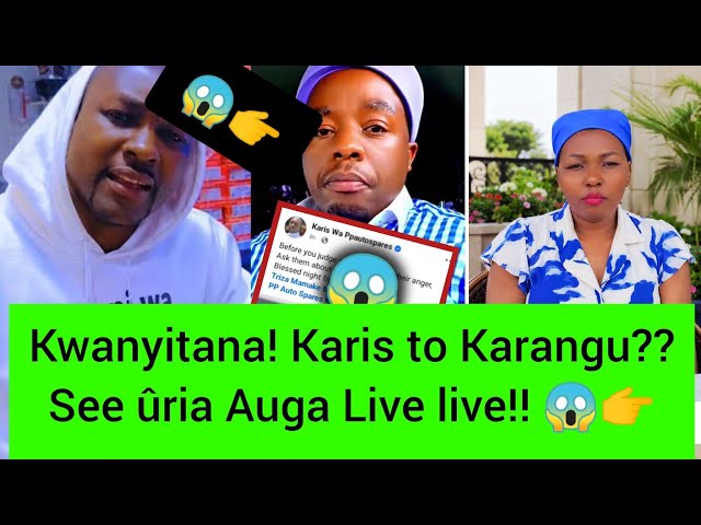 Wololo!😱🙆 Ndumiriri Yatiga Andû Megegeire See what Karis Has Said Live live after Triza drama 