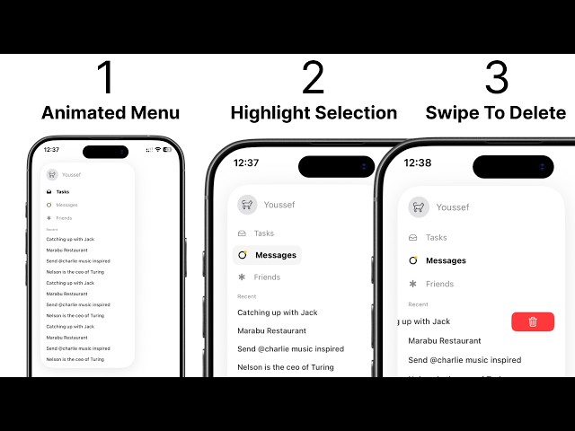Building a Modern iOS Menu UI in SwiftUI with Claude Code