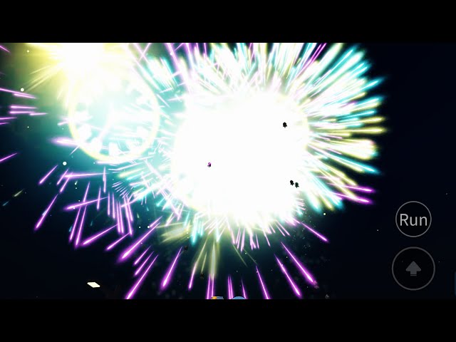 My first show in firework playground
