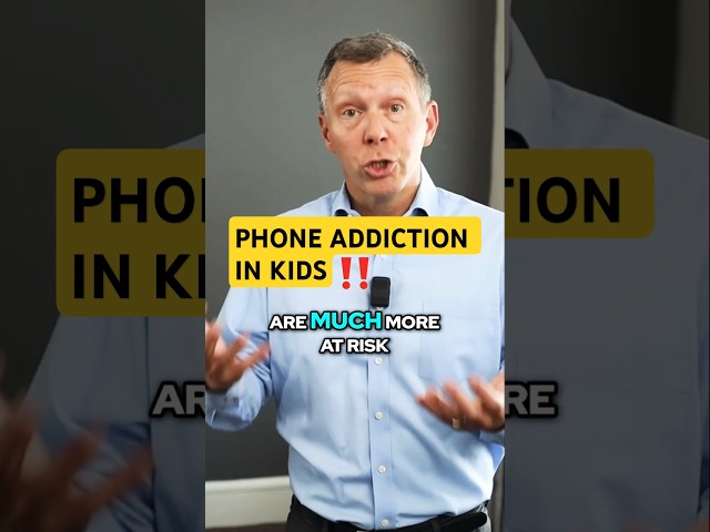 Phone Addiction: Spotting At-Risk Kids 📲 #parenting