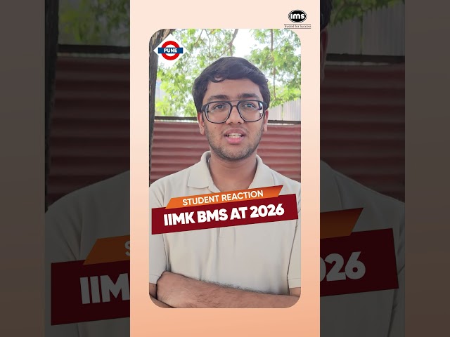 I've attempted all 50 questions in QA | IIMK BMS AT 2026 Student Reaction😯#iimkozhikode #shorts