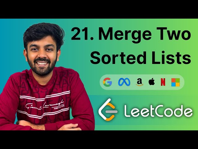 21. Merge Two Sorted Lists | LeetCode Problem Solution | Java | Tamil | code io