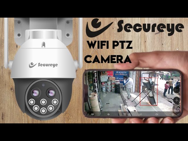 Secureye Wifi PTZ Camera Setup /Unboxing