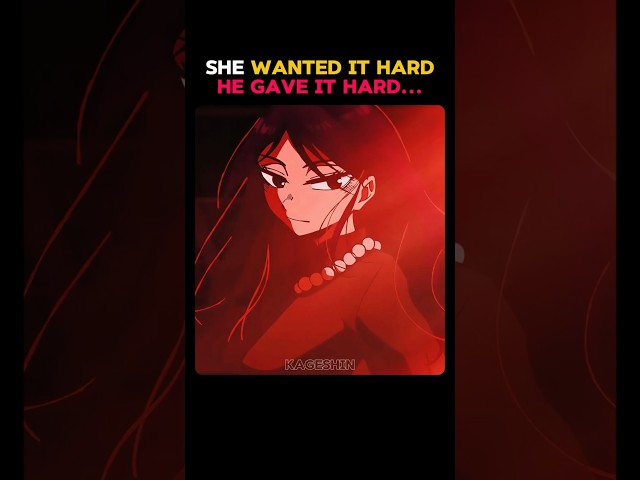 She wanted it hard so he gave it HARD 🤰