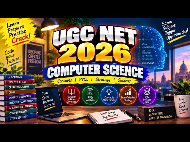 Crack UGC NET Computer Science 2026 Through Questions | PYQs, Concepts & JRF-Level Problem Solving