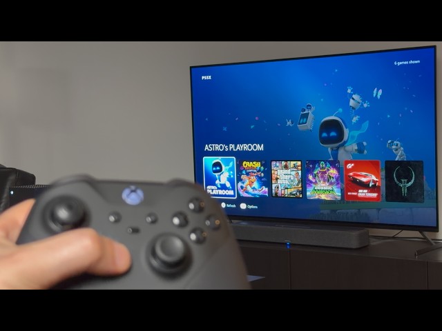 PS5 on Xbox Series X - User Interface Update