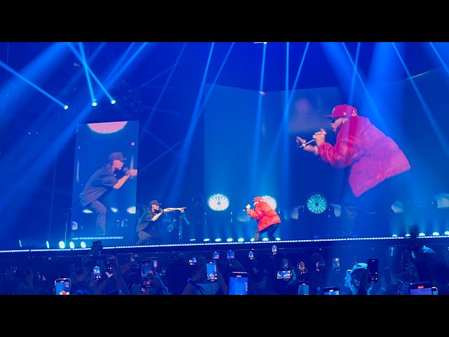 Peso Pluma y El Alfa en Concierto USB Arena 24 de Agosto, 2023 en Nueva York