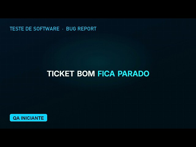 Como reportar um bug direito