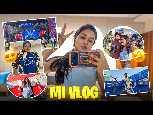 MUMBAI INDIANS Ke Sath CRAZY Experience 😱💙 | Mumbai Indians Vlog 2026
